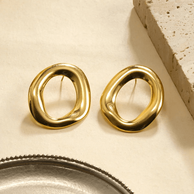Boucles d'oreilles Ovale