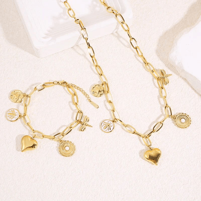 Collier Libellule