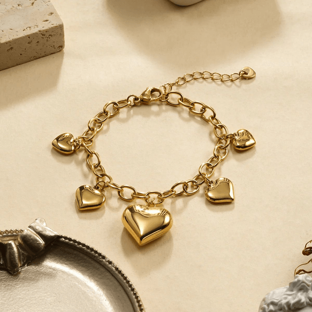 Bracelet 5 Breloques 