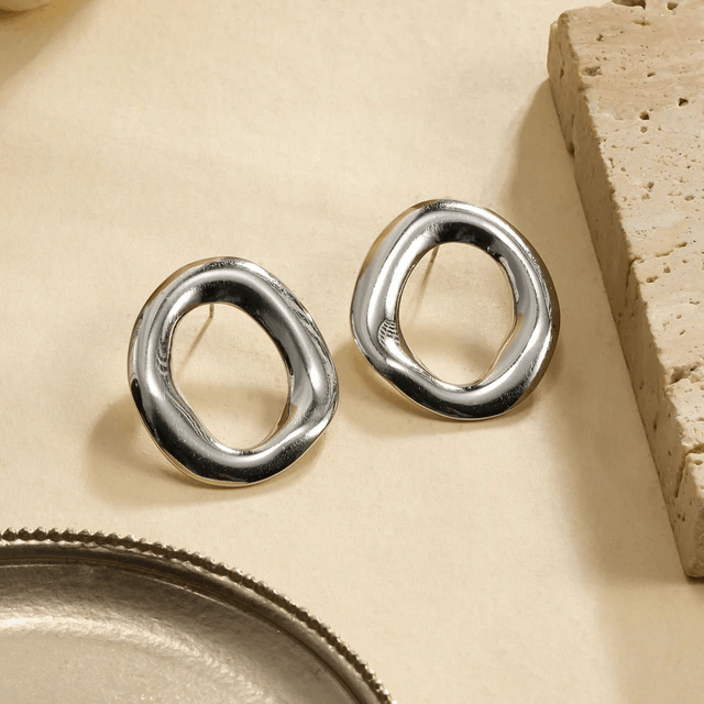 Boucles d'oreilles Ovale