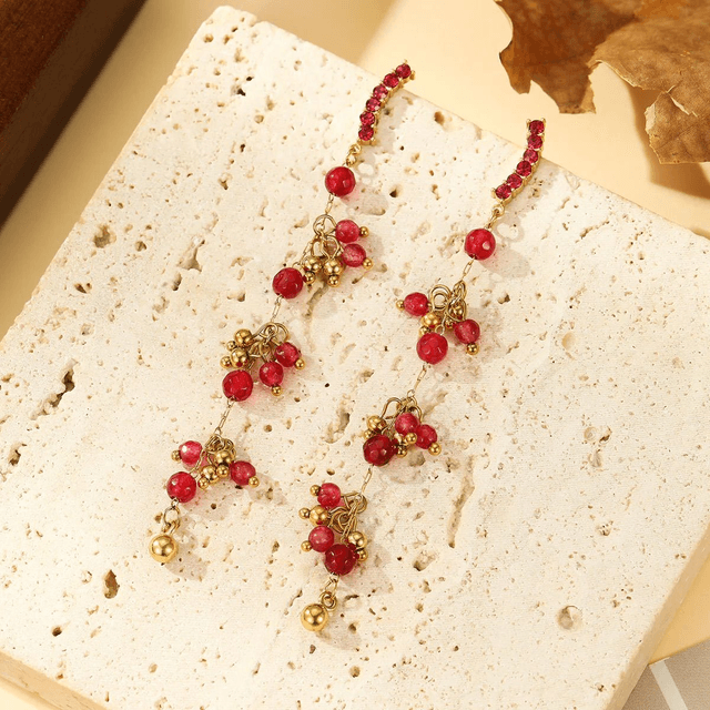 Boucles d'oreilles Courbes