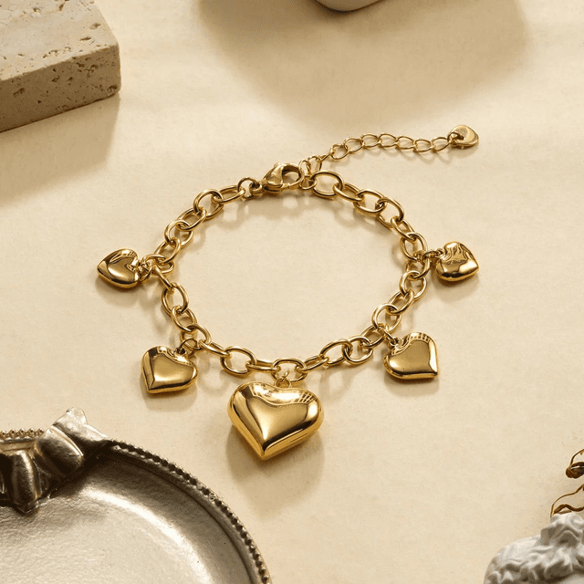 Bracelet 5 Breloques 