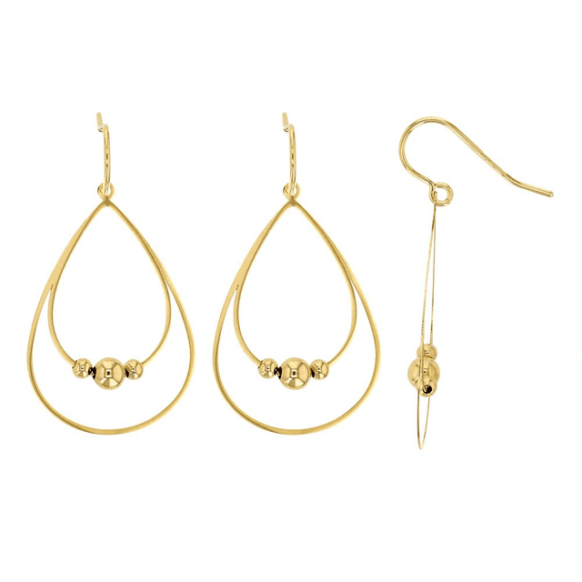 Boucles d&#039;oreilles Fil de perle