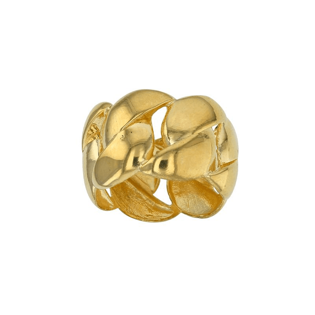 Bague Cross text